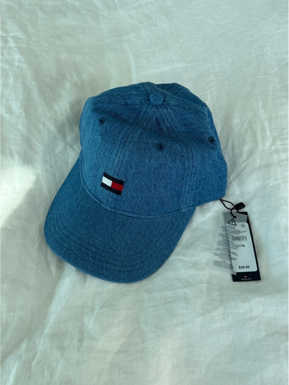 NWT Tommy Hilfiger Heritage Denim Baseball Cap